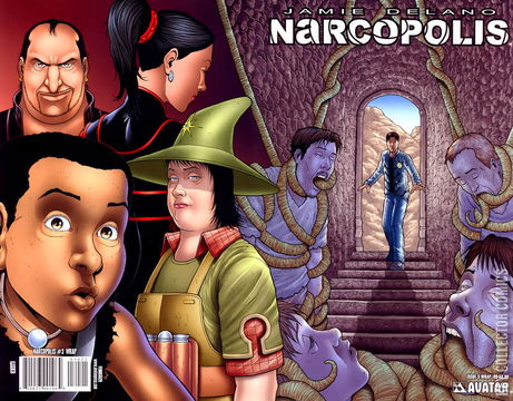 Variant Cover for Narcopolis #3