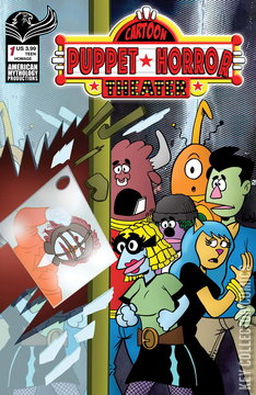 Variant Cover for Cartoon Puppet Horror Theater #1