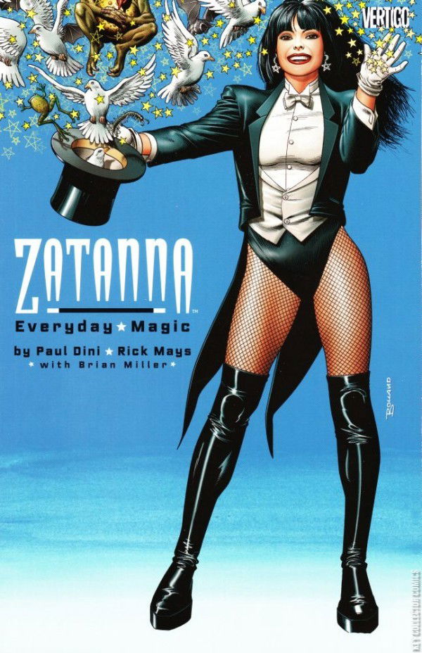 ZATANNA 1 ISSUE MISTRESS OF MAGIC 2 RARE shops BRIAN BOLLAND VARIANT