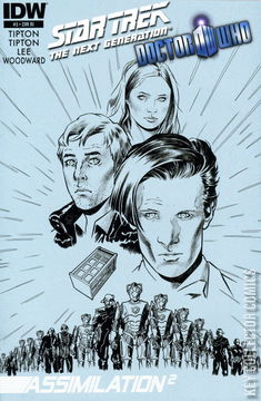 Variant Cover for Star Trek: The Next Generation / Doctor Who - Assimilation2 #3