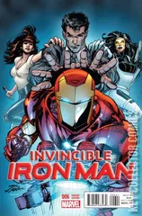 Variant Cover for Invincible Iron Man #6