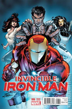Variant Cover for Invincible Iron Man #6