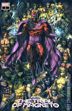 Variant Cover for X-Men: The Trial of Magneto #1