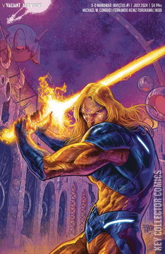 Variant Cover for X-O Manowar: Invictus #3