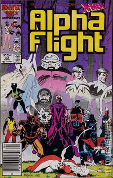 Variant Cover for Alpha Flight #33