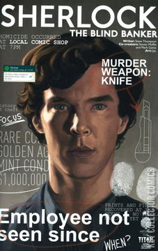 Variant Cover for Sherlock: The Blind Banker #1
