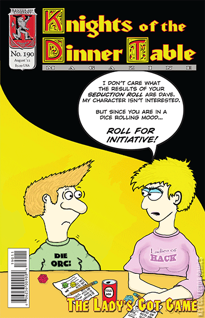 Cover art for Knights of the Dinner Table #190