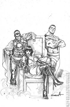 Variant Cover for Vampirella: The Dark Powers #5