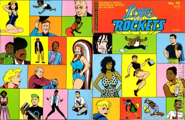 Variant Cover for Love and Rockets #10
