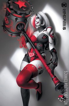 Variant Cover for Harley Quinn: Black, White, Redder #5