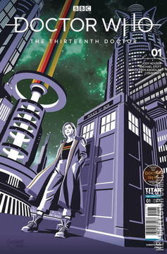 Variant Cover for Doctor Who: The Thirteenth Doctor #1