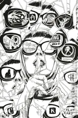Variant Cover for Department of Truth #10