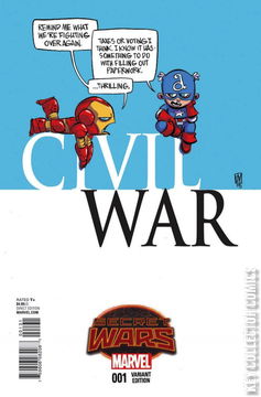 Variant Cover for Civil War #1