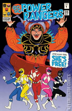 Variant Cover for Go Go Power Rangers #9