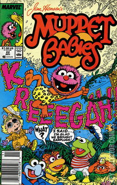 Variant Cover for Jim Henson's Muppet Babies #22
