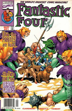 Variant Cover for Fantastic Four #21