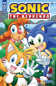 Variant Cover for Sonic the Hedgehog #52