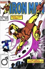 Cover for Iron Man #187