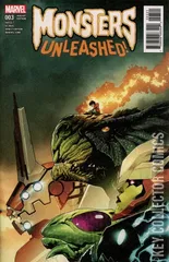 Variant Cover for Monsters Unleashed #3