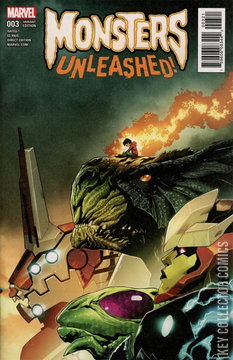 Variant Cover for Monsters Unleashed #3