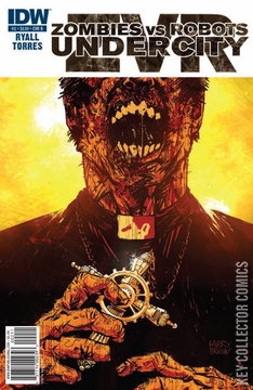 Variant Cover for Zombies vs. Robots: Undercity #2