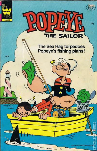 Cover art for Popeye #168