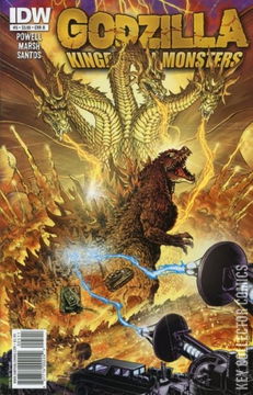 Variant Cover for Godzilla Kingdom of Monsters #5