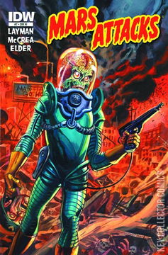 Variant Cover for Mars Attacks #7