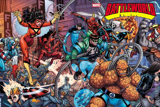 Variant Cover for Battleworld #1