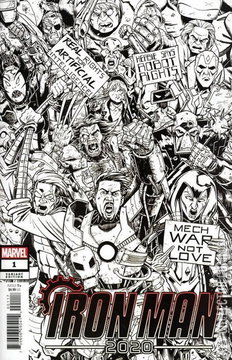 Variant Cover for Iron Man 2020 #1