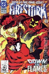 Cover for Firestorm the Nuclear Man #100