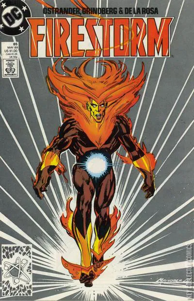 Cover art for Firestorm the Nuclear Man #85