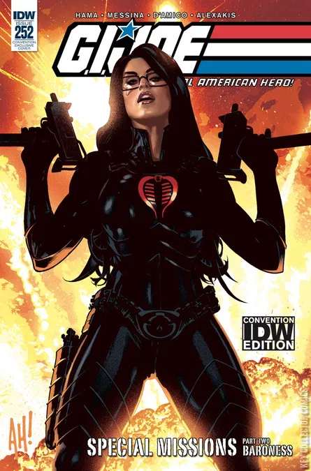 Cover art for G.I. Joe: A Real American Hero #252 Convention Exclusive