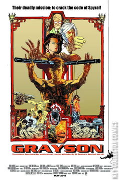 Variant Cover for Grayson #8