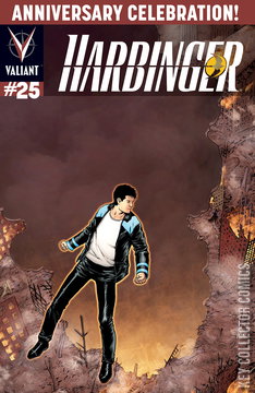Variant Cover for Harbinger #25