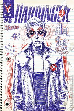 Variant Cover for Harbinger #8