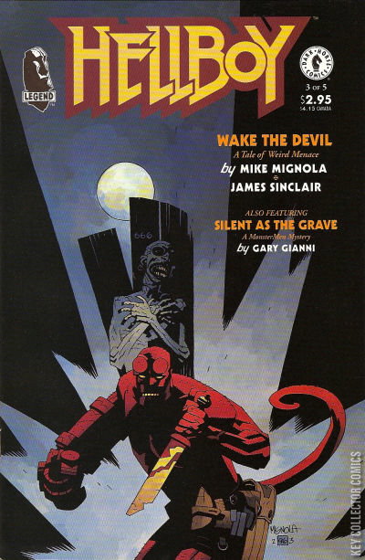 HELLBOY: 百鬼夜行、闇が呼ぶ、プラハの吸血鬼　３冊 Hellboy: Wake The Devil #3 (1996) – Value & Key Facts | Key