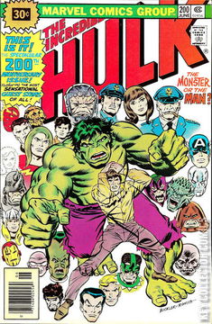 Variant Cover for Incredible Hulk #200