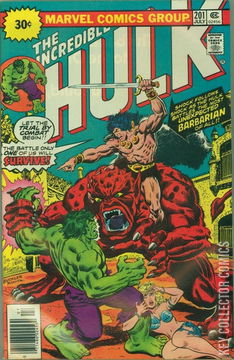 Variant Cover for Incredible Hulk #201