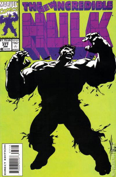 インクレディブルハルク #377 インクレディブルハルク #377 The Incredible Hulk #377 (1991