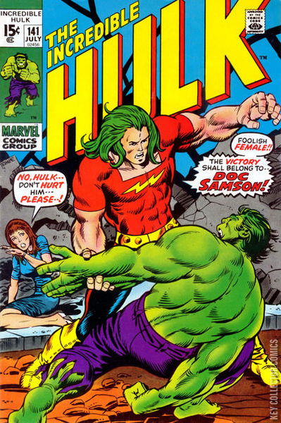 Incredible Hulk #126 1st app. Barbara Norris (Valkyrie) - Marvel Comics 1970