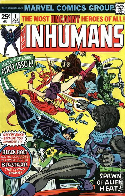 Inhumans hotsell (Marvel 1998) Set of 6 Issues #1, 2, 4, 6, 8, 12 all NM