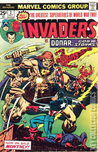 The Greatest Superheros Of World War Two! The Invaders ( com1,015 )