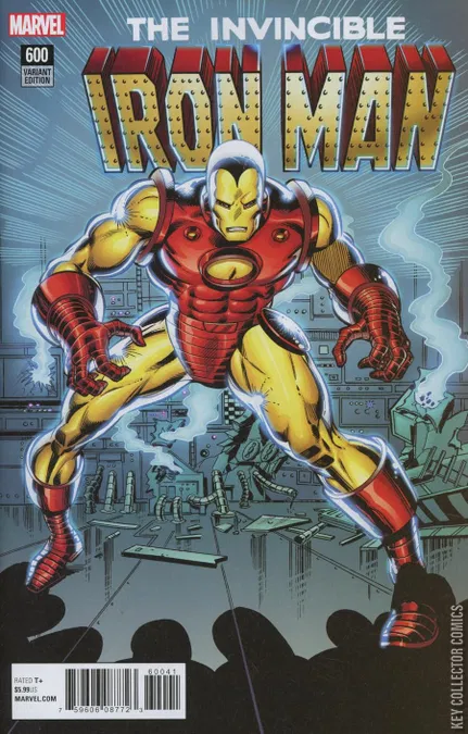 Cover art for Iron Man #600 