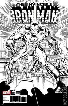 Variant Cover for Iron Man #600