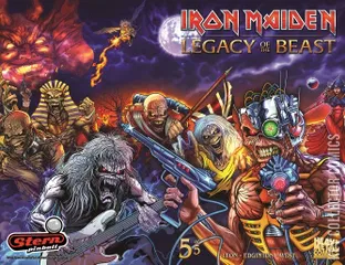 Variant Cover for Iron Maiden: Legacy of the Beast #5