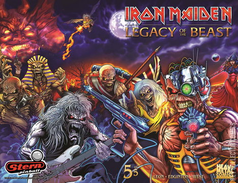 Variant Cover for Iron Maiden: Legacy of the Beast #5