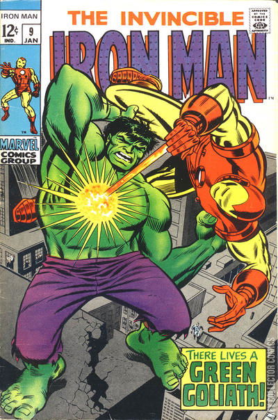 マーベル　Iron Man #12 1969 1st Controller Iron Man #12 - 1969 - Marvel Comic - 1st Appearance Of The