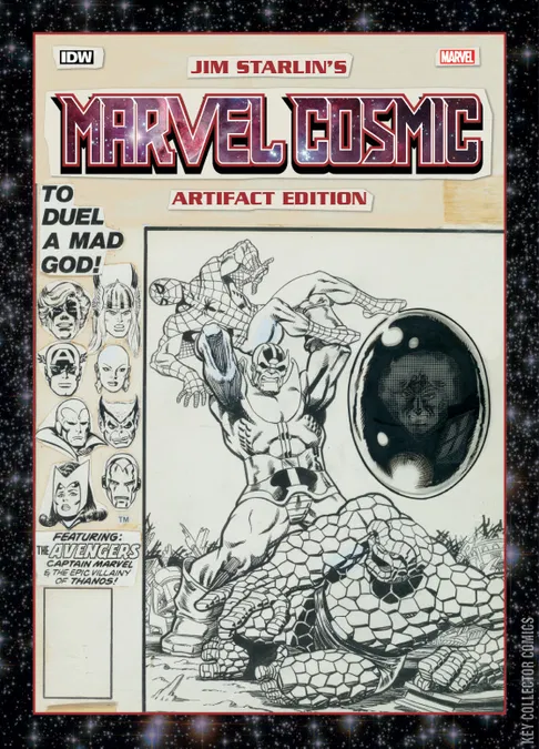 Cover art for Jim Starlin’s Marvel Cosmic Artifact Edition #1 
