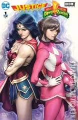 Cover for Justice League / Power Rangers #1
